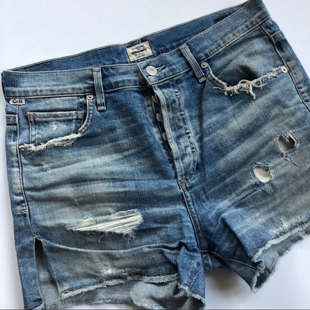 Citizens of Humanity denim cutoffs